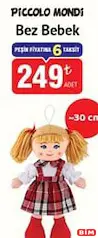 PİCCOLO MONDİ BEZ BEBEK 30 CM fiyat ve kampanya bilgisi